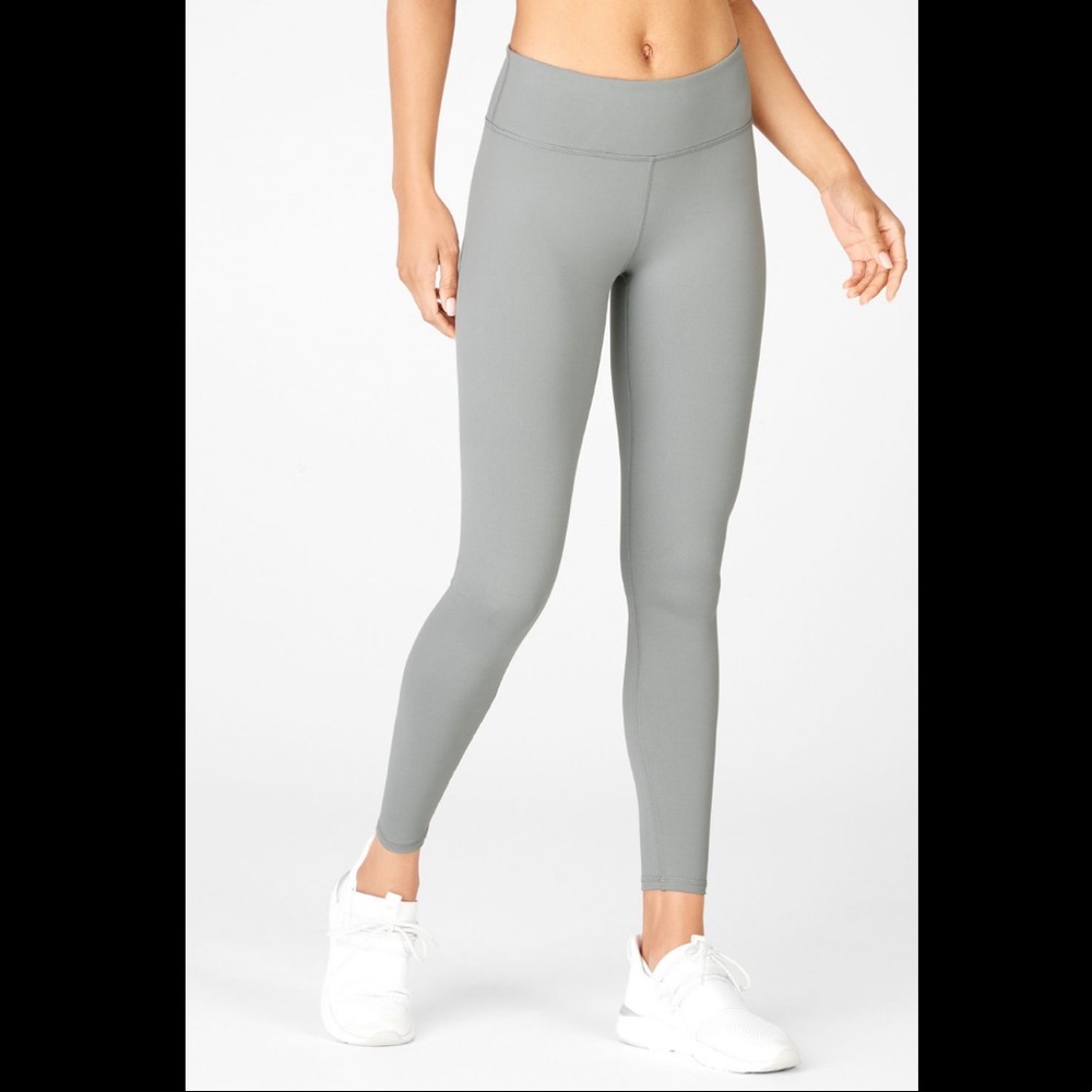 Fabletics Mid-Rise PowerHold Legging in “Cinder”